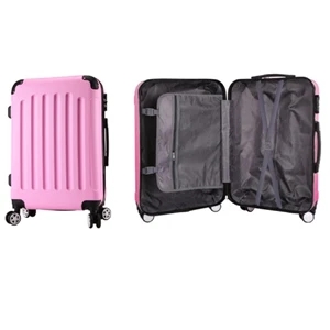 ABS 4 Wheel with Lock Carry On Luggage