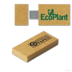 Eco-Friendly Recycled Paper USB Flash Drive