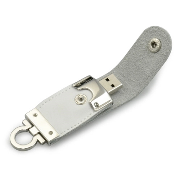 Luxry Leather USB 2.0 Storage Flash Drive - Image 2