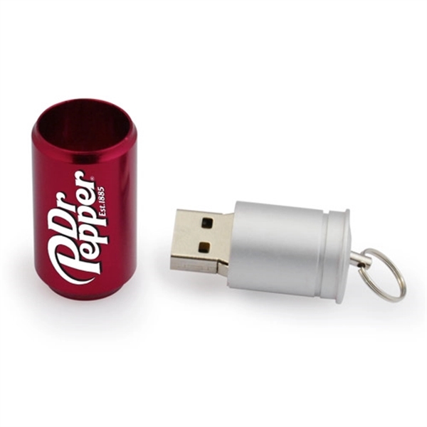 Metal Coco Cola USB Flash Drive - Image 1