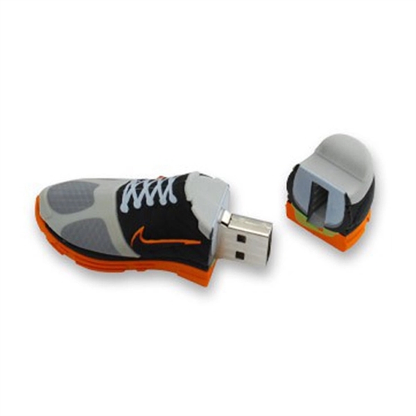 Quick Ship Personalized and Branded 3D USB Flash Drive - Image 1