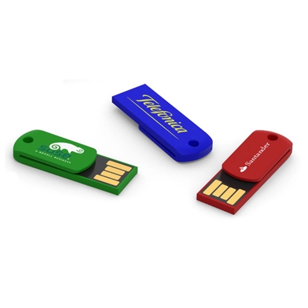 Custom Mini Book Clip USB 2.0 Flash Drive - Image 2