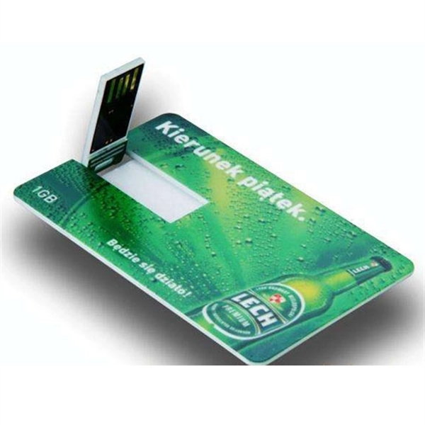 Quick Ship Stcok Slim Credit Card COB 2.0 Flash Drive