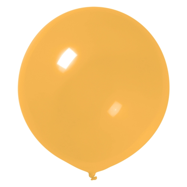 36" Crystal Tuf-Tex Balloon - Image 2