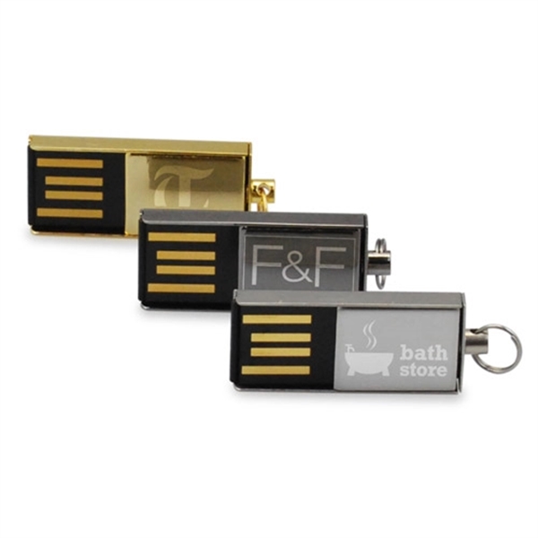 Quick Delivery Stainless Steel Mini USB Flash Drive - Image 2