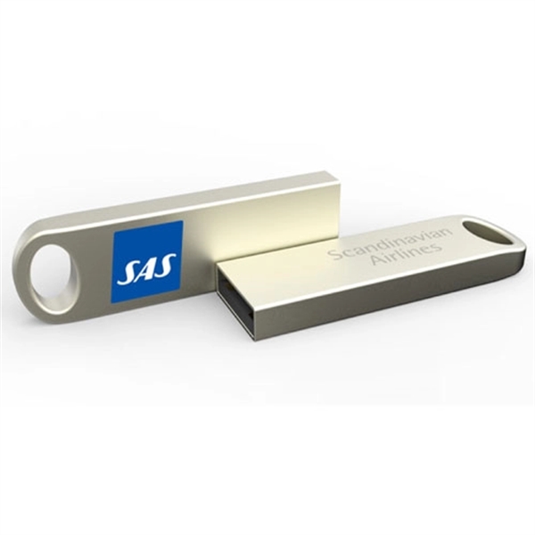 Quick delivery Waterproof Mini Metal USB 2.0 Flash Drive - Image 1