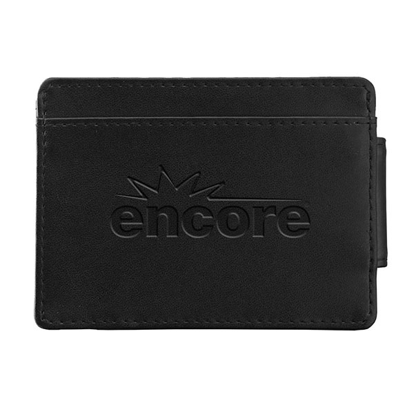 Leather Money Clip RFID Wallet - Image 1