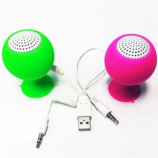 Mini Wine Cup Sucker Waterproof Holder Bluetooth Speaker - Image 2