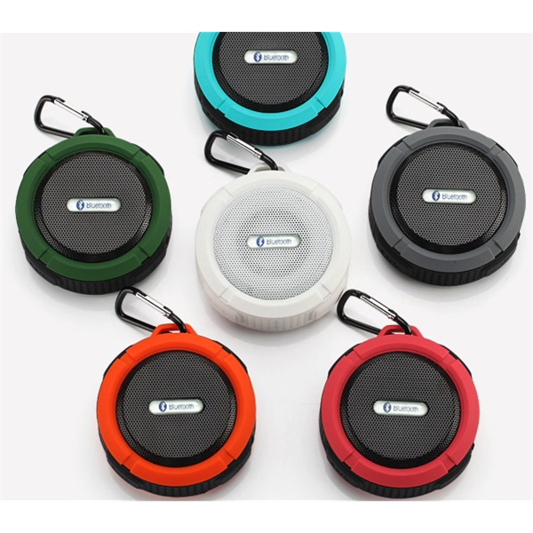Waterproof Wireless Bluetooth Speaker with Sucker - Image 4