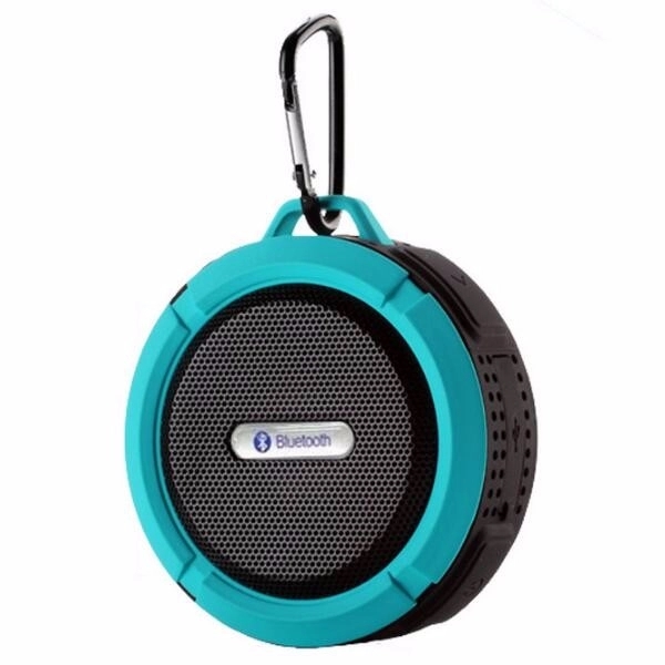 Waterproof Portable Wireless Bluetooth Speaker with Sucker - Image 1