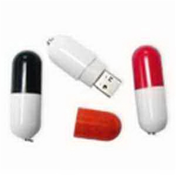 Pill Shaped USB Flash Drive