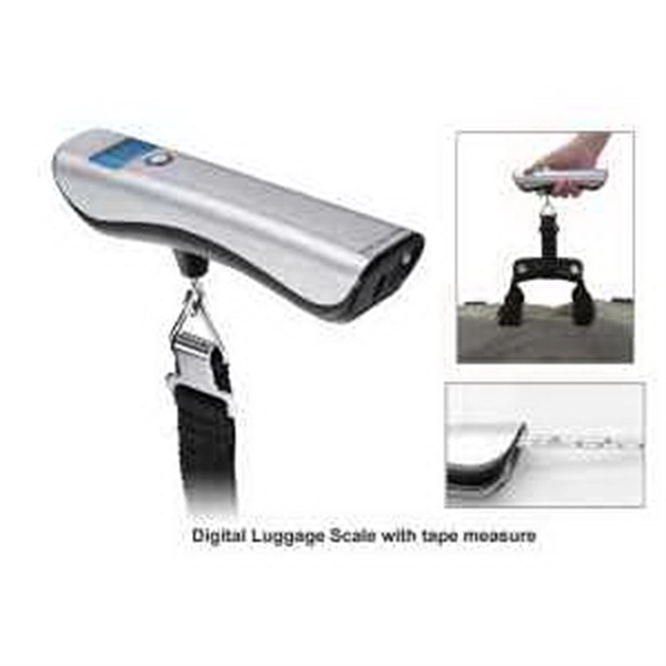 Digital Luggage Scale With Tape Measure