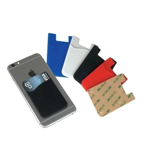 Free Shipping Silicone Phone Wallet / Stand Holder