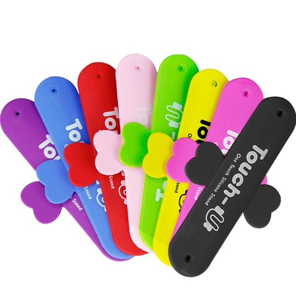 Cell Phone Silicone Stand/Touch-U Silicone Phone Holder
