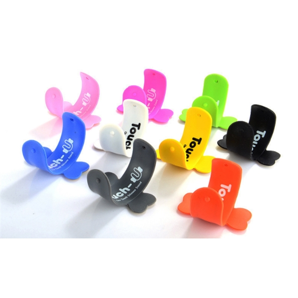 Adhesive Silicone Slap Phone Stand/ Holder/ Support - Image 2