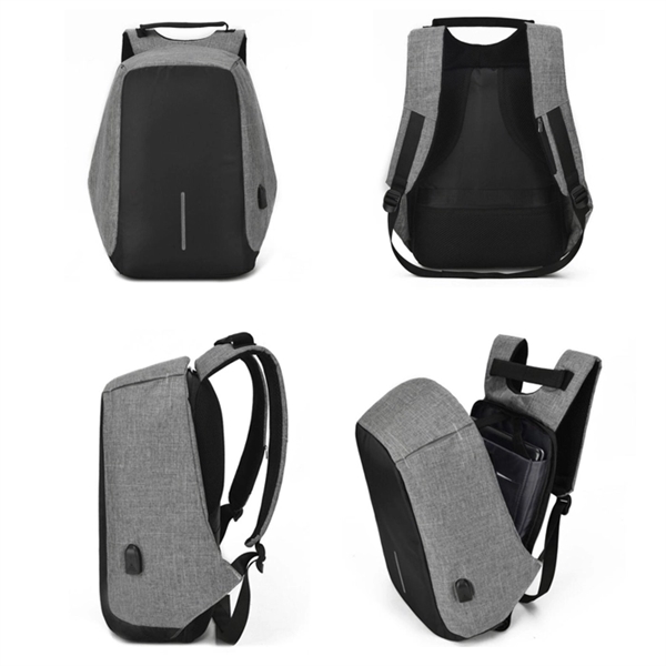 Anti-Theft Backpack with USB Charging Port - Image 2