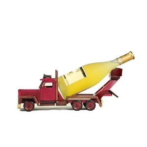 Mixer Truck Wine Bottle Holder