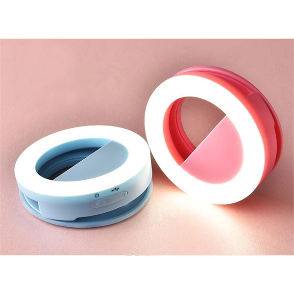 AAA Battery Powered Phone Selfie Round LED Ring Fill Light - Image 2