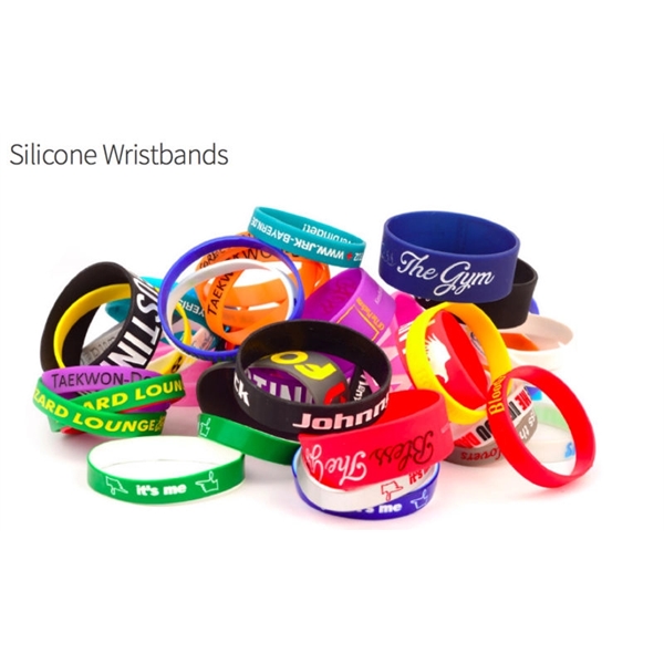 Printed Soft Silicone Wristbands Bracelet. - Image 3