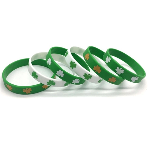 ECO-Friendly 1/2" Custom Soft Silicone Wristbands Bracelet - Image 4