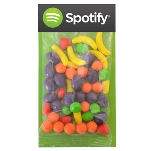 Large Billboard Full Color Header Candy Bag-  with Runts