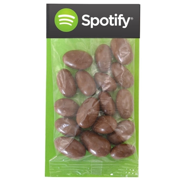 Large Billboard Full Color Header Bag with Chocolate Almonds - Image 1