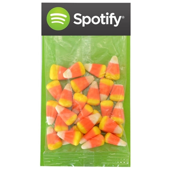 Large Billboard Full Color Header Candy Bag with Candy Corn - Image 1