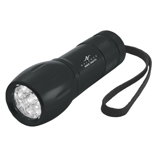 Aluminum LED Torch Light with Strap - Image 2