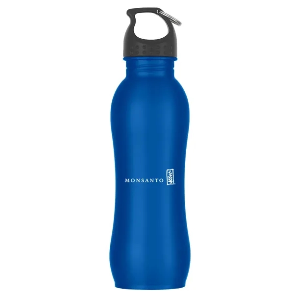 25 oz. Stainless Steel Grip Bottle - Image 2