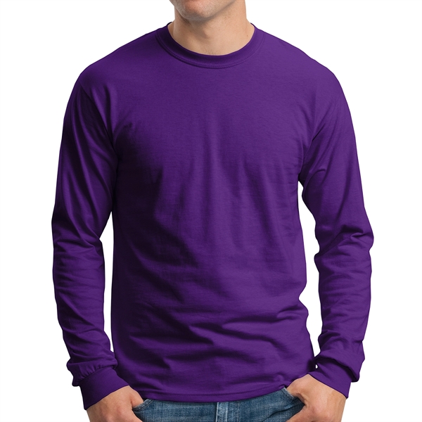 Gildan® Adult Ultra Cotton® Long Sleeve T-Shirt - Image 2