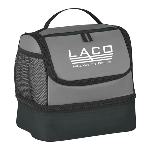 Two Compartment Lunch Pail Bag - Image 5