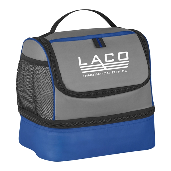 Two Compartment Lunch Pail Bag - Image 6
