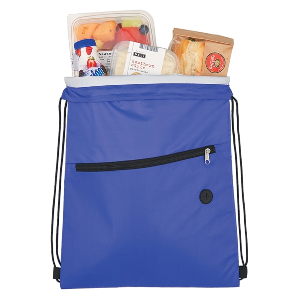 Insulated Drawstring Sports Pack - Image 2