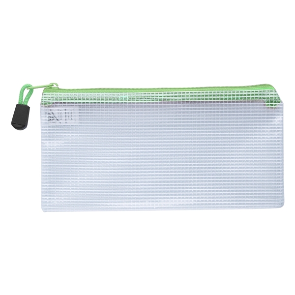 Clear Zippered Pencil Pouch - Image 5