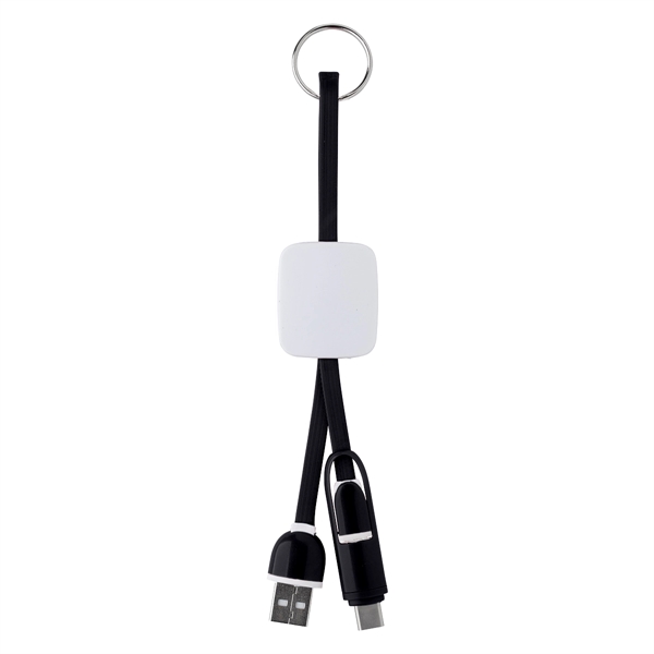 Slide Charging Cables On Key Ring - Image 2