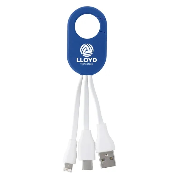 2-In-1 Charging Buddy With Carabiner Clip - Image 4