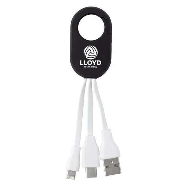 2-In-1 Charging Buddy With Carabiner Clip - Image 5