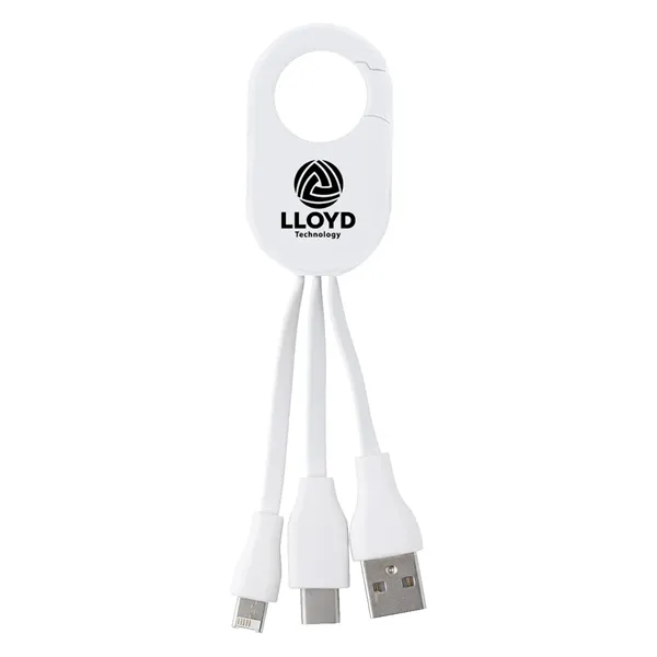 2-In-1 Charging Buddy With Carabiner Clip - Image 7