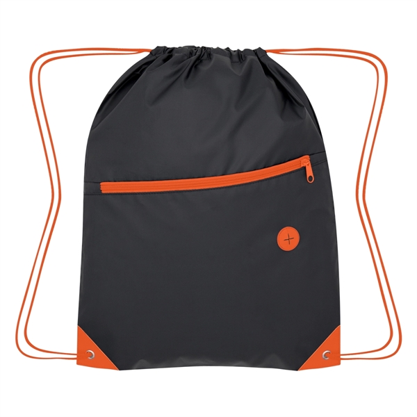 Color Pop Drawstring Bag - Image 3
