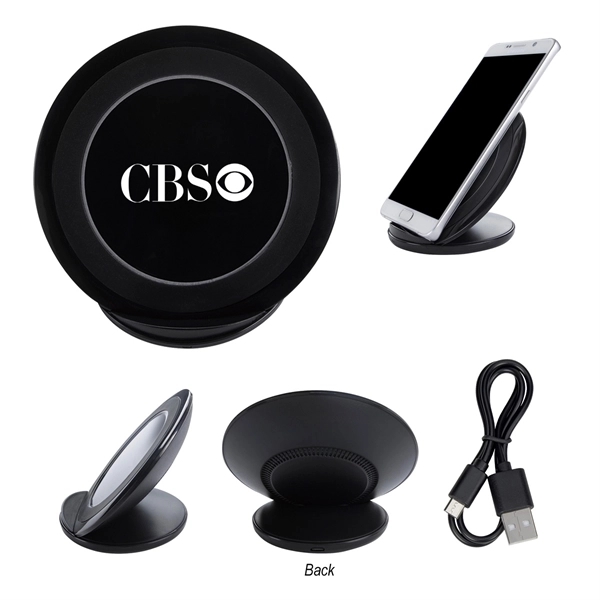 Wireless Charging Pad with Phone Stand - Image 2
