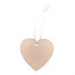 Hanging Wooden Love Heart for Decoration