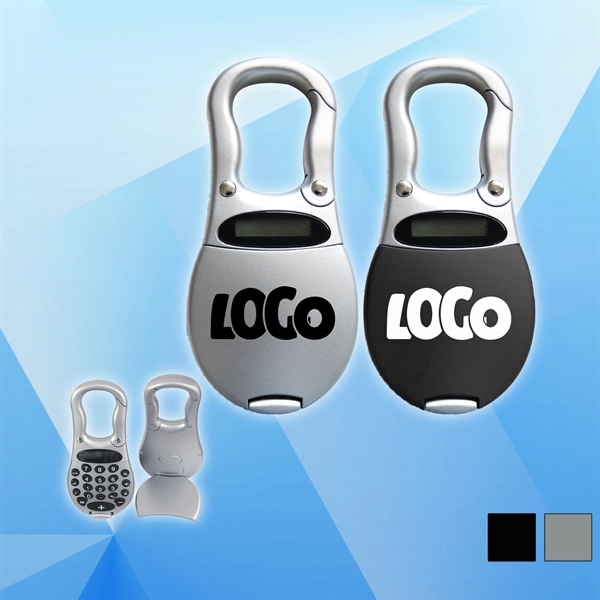 Carabiner Calculator with Flip Cover - Image 1