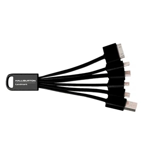 5 in 1 USB charging cables, Universal multi phone cable