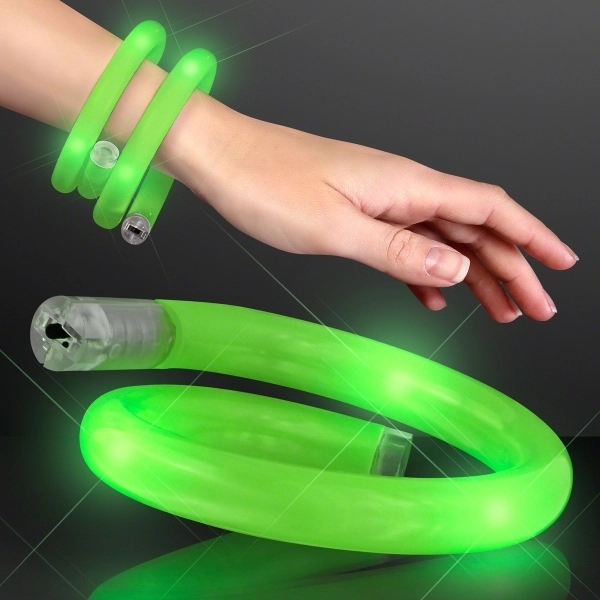 LED Flash Tube Bracelets - Single Colors - Image 6