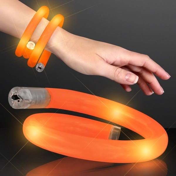 LED Flash Tube Bracelets - Single Colors - Image 14