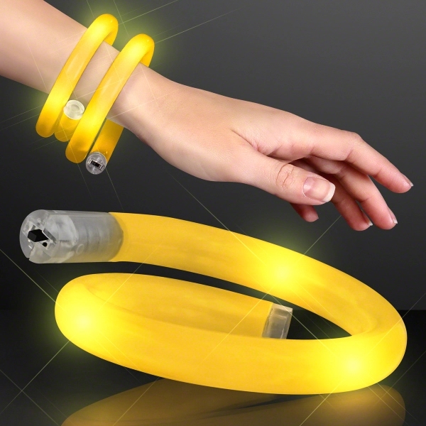 LED Flash Tube Bracelets - Single Colors - Image 18