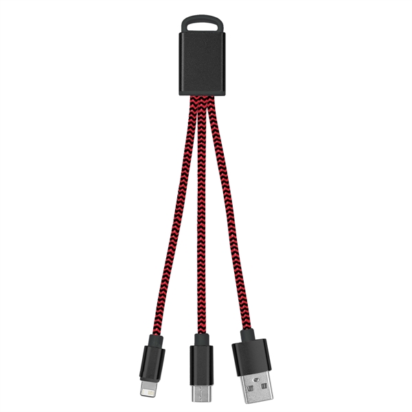 2-In-1 Braided Charging Buddy - Image 3