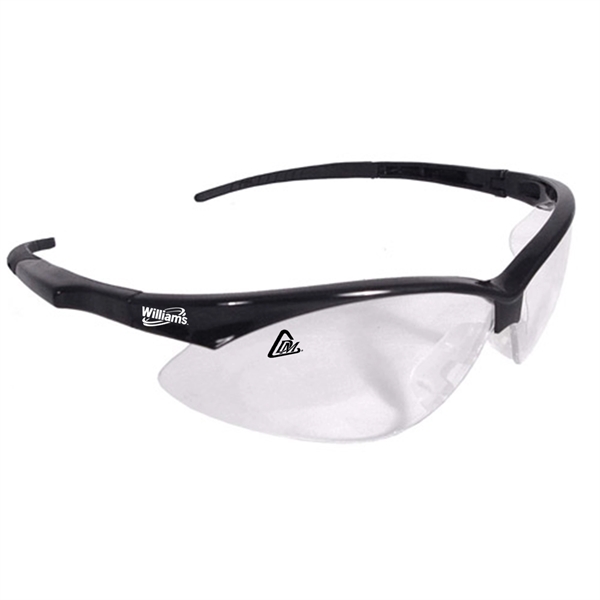 Black Trim Safety Glasses - Image 2