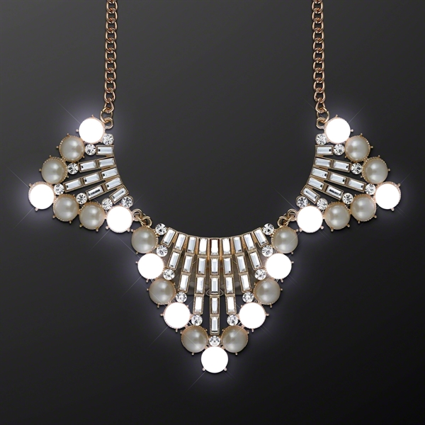 Vintage Style Luxury Light Up Necklace - Image 1