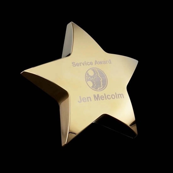 Hollister Standing Star Paperweight - Image 2